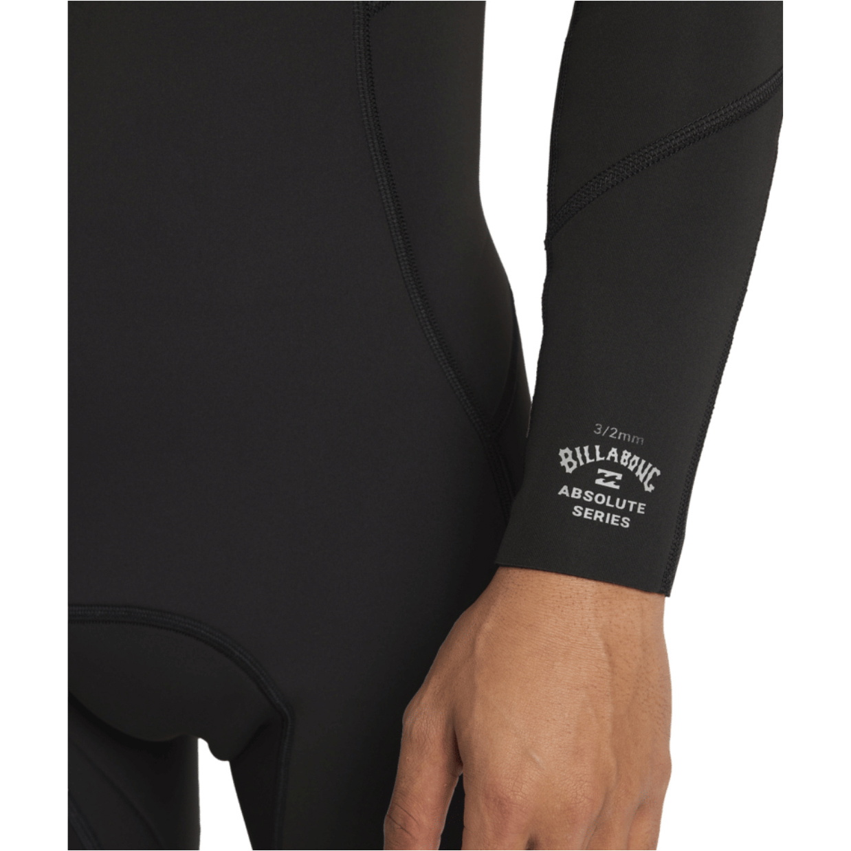 2026 Billabong Mens Absolute 3/2mm Flatlock Back Zip Wetsuit 24AW211601 - Black